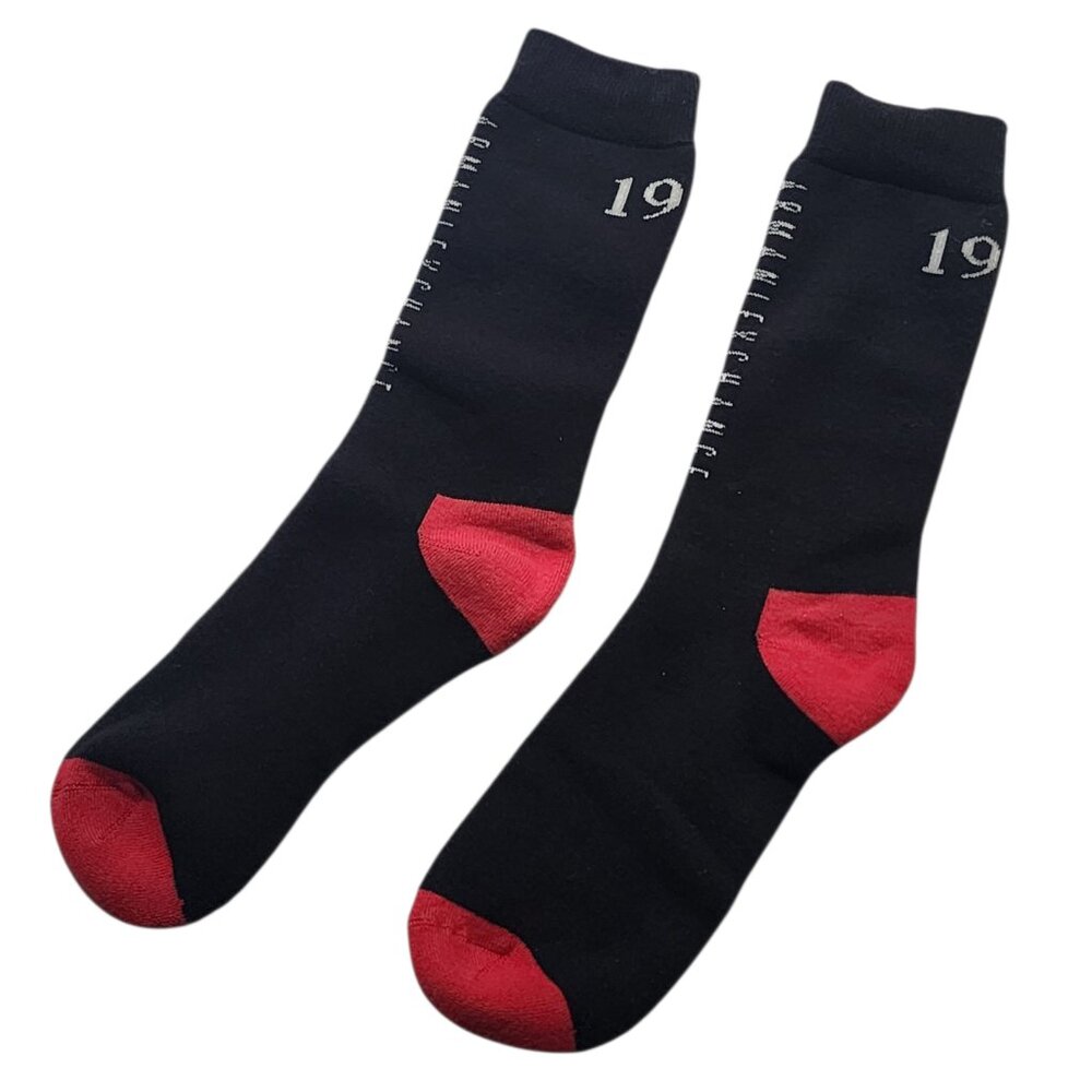 Armani Exchange Men's Short Sponge Socks Black Small/Medium